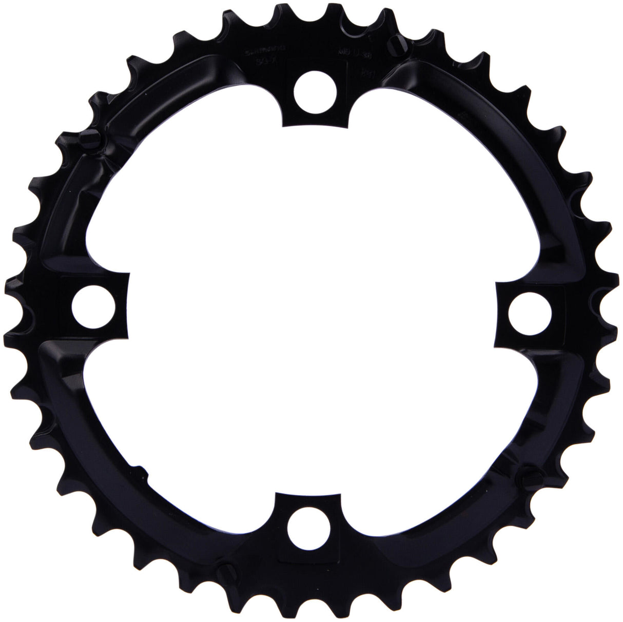 Shimano kettingblad "deore" chain ring shim. deore 36t.4-arm,64mm,m590 bl.