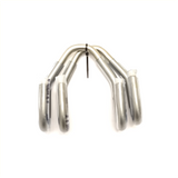 Takel co ophanghaken met beschermingsrubber rvs (2st)