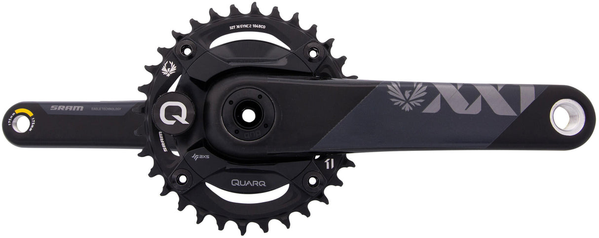 Sram crankstel powermeter xx1 eagle crankset pow.meter xx1 eagle 175mm