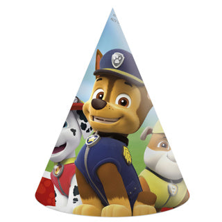 Paw patrol feesthoedjes 6 stuks