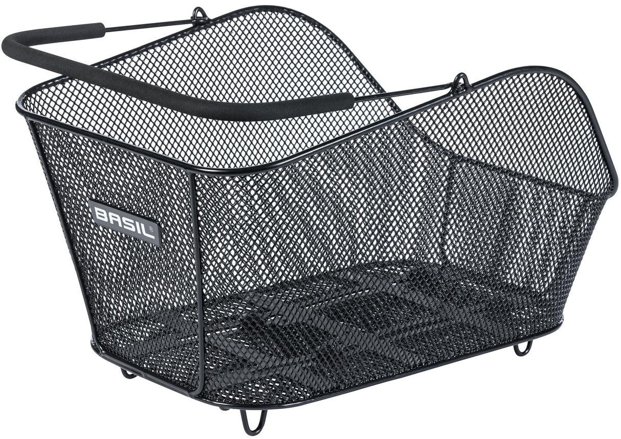 Basil fietsmand icon m met mik bevestiging 13 liter 39 x 24 x 14 - zwart