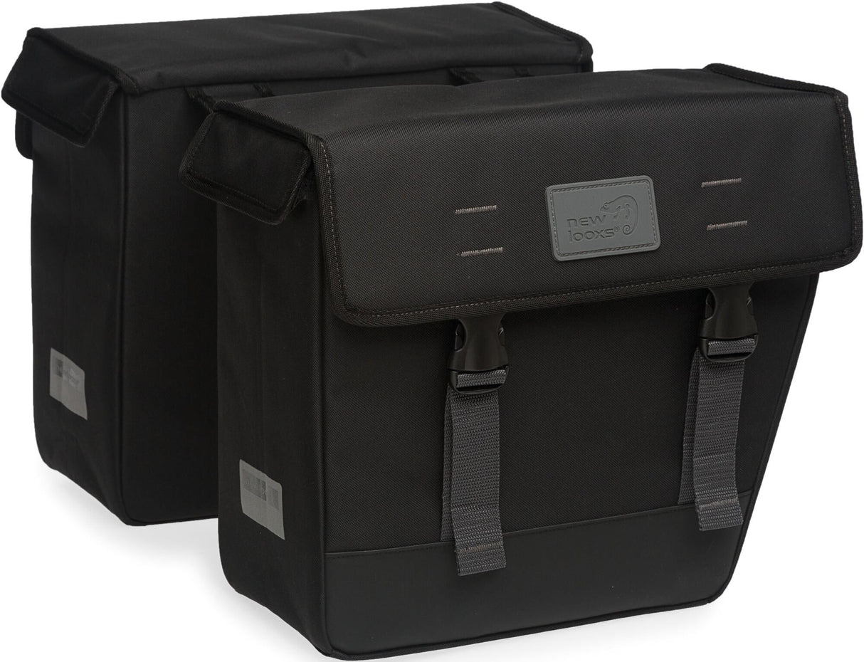New looxs dubbele tas "origin double hybrid". doub.bag new looxs origin doub.hybrid black