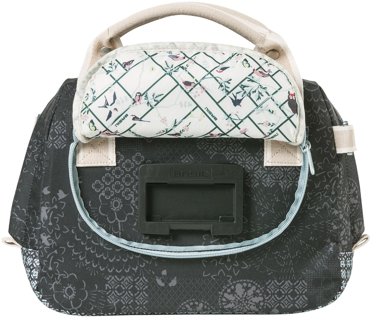 Basil stuurtas "bohème - city bag" handleb.bag basil bohéme city bag charcoal
