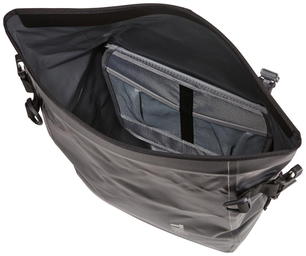 Thule pack'n pedal tas shield pannier small bag shield pannier small blue