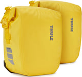Thule pack'n pedal tas shield pannier small bag shield pannier small yellow