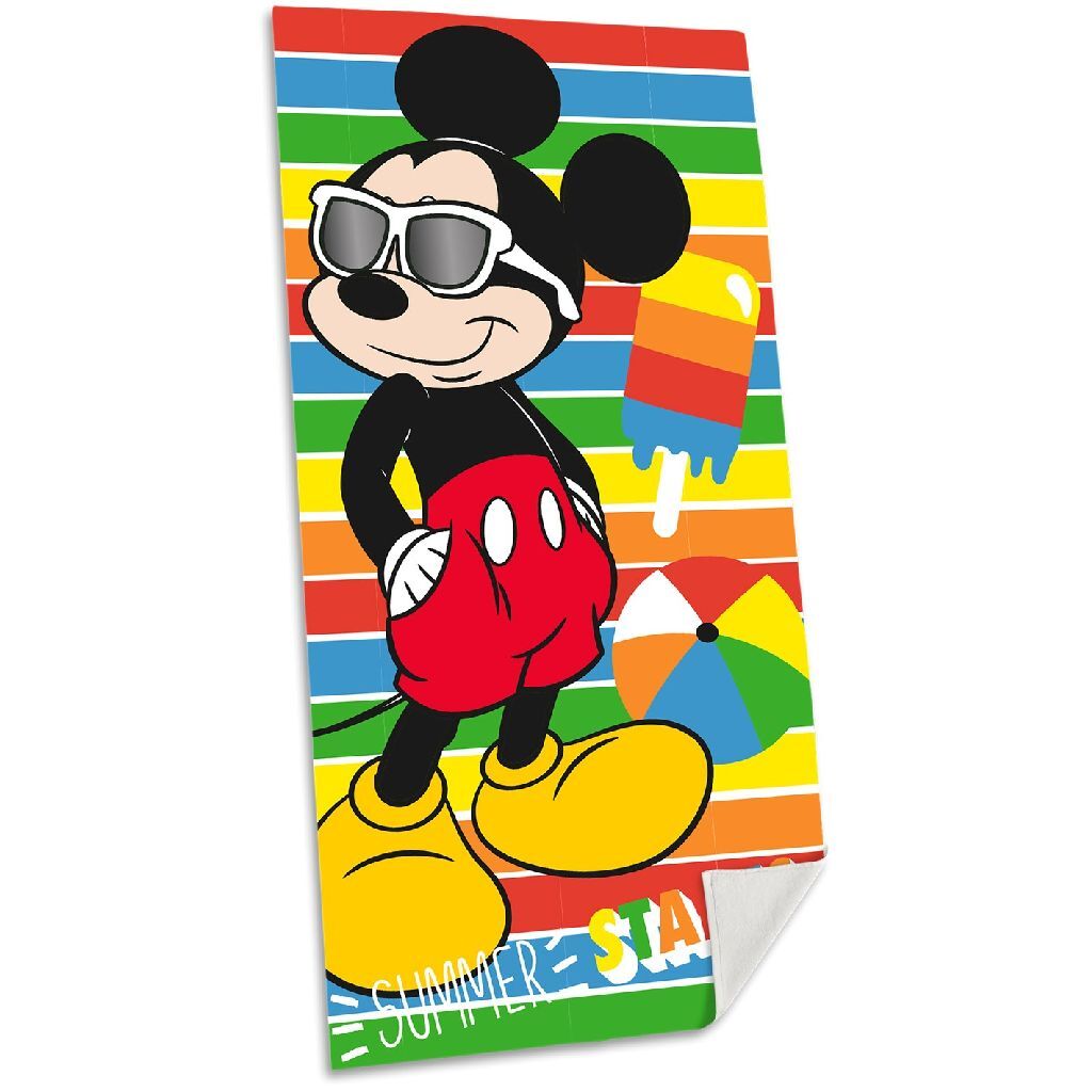 Disney mickey mouse strandlaken 70x140 cm