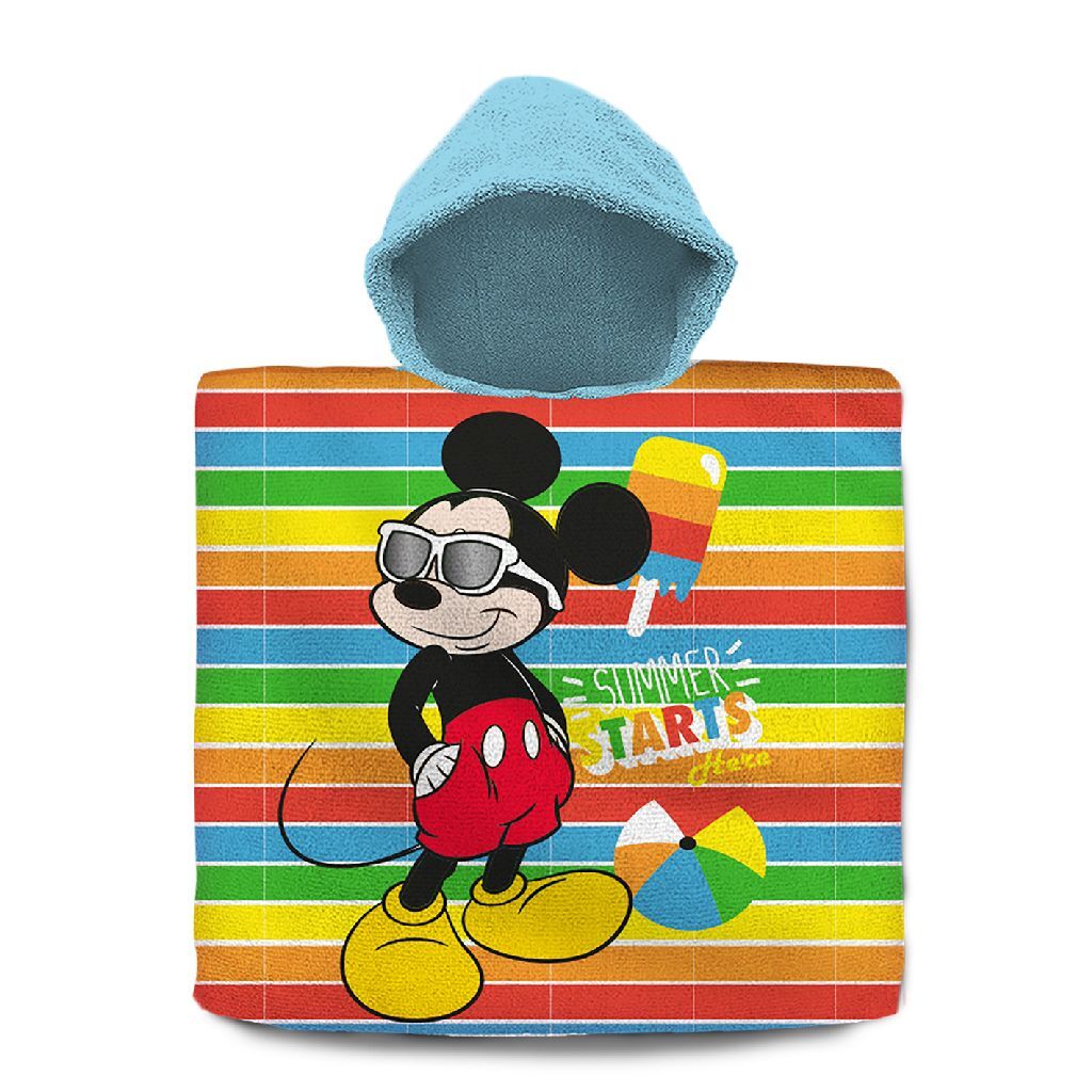 Disney mickey mouse bad-poncho 60x120 cm