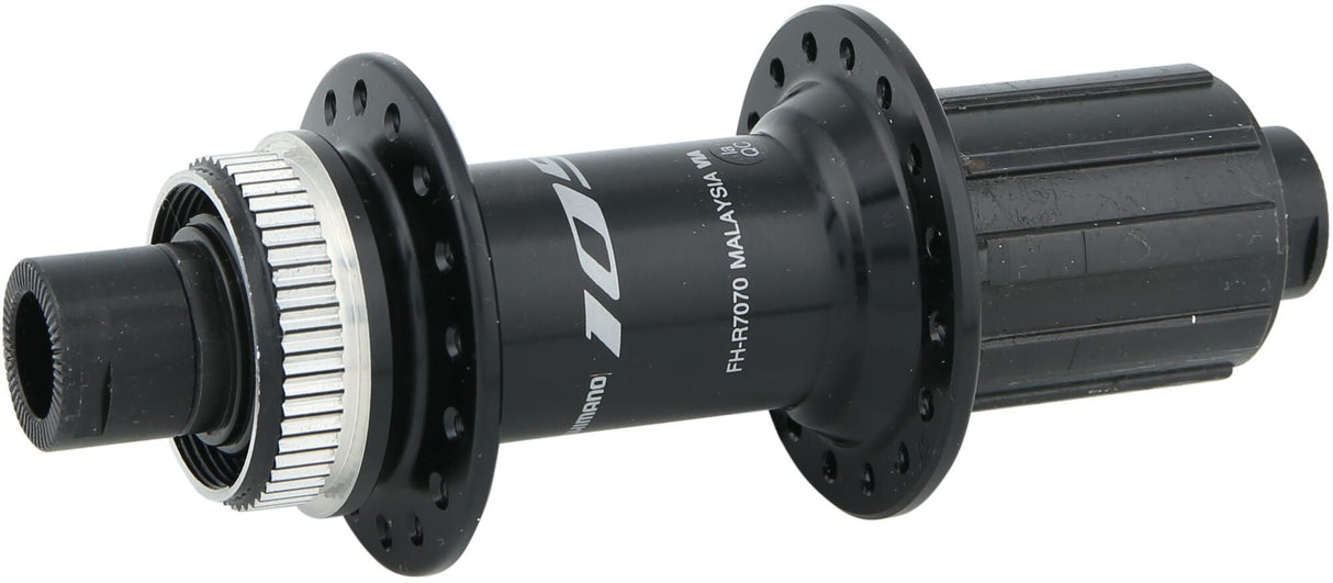 Shimano cassette achternaaf 105 fh-r7070 shim.rear hub 105 r7000 32h cl 12mm axle 11sp bl.