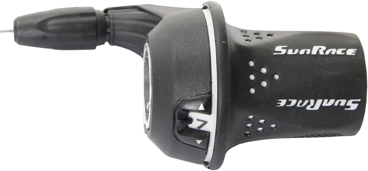 Sunrace Draaiversteller rechts 7S 2100 mm derailleur grijs