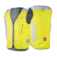 Wowow reflectievest tegra maat l geel (met achterlicht)