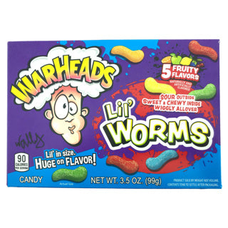 Snoep warheads lil worms