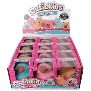 Capibara knijpfiguur schatje 3 assorti