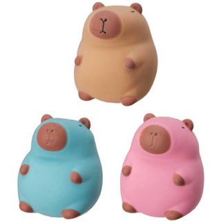 Capibara knijpfiguur schatje 3 assorti
