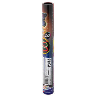 Grafix glowsticks 15 stuks in tube
