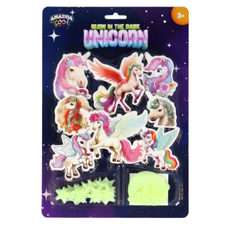 Amazing cool unicorn glow in the dark set