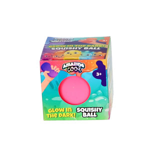 Amazing cool squishy bal glow in the dark assorti kleuren