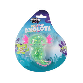 Amazing cool squeeze axolotl assorti
