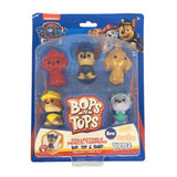 Paw patrol bops and tops figuren 5 stuks