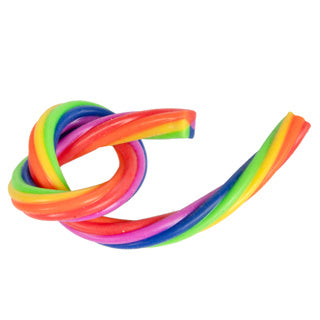 Toi-toys fun super rekbaar touw regenboog, 2st.