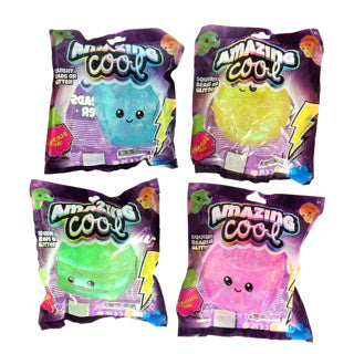 Amazing cool suiker squishy glitter 4 assorti