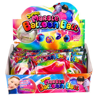 Bubble bal marble opblaasbaar tot 80cm