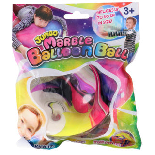 Bubble bal marble opblaasbaar tot 80cm