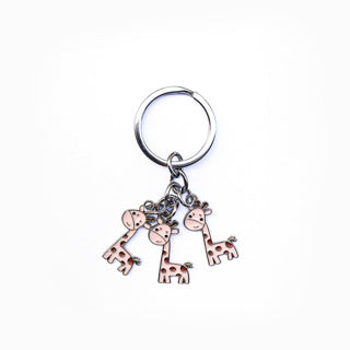 No brand sleutelhanger wildlife giraffe