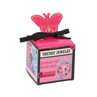 Sieradenset trendy verrassingsdoosje 3 assorti