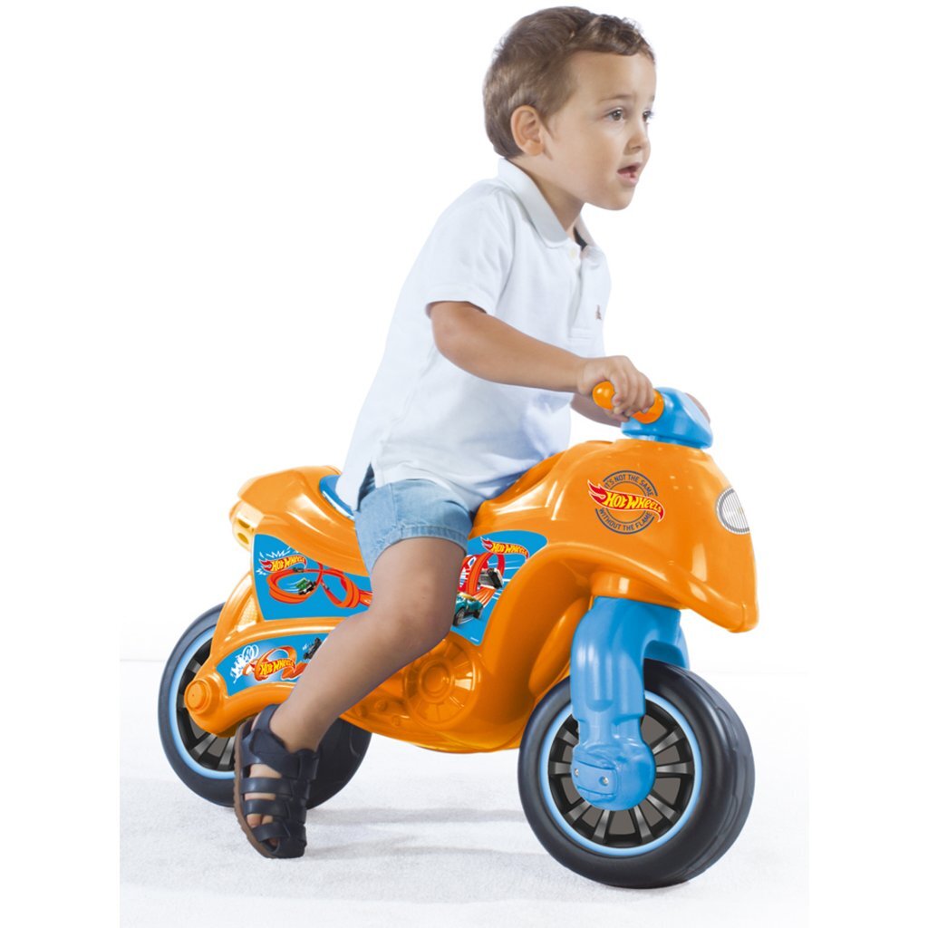 Dolu hot wheels loopmotor blauw oranje