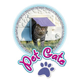 Dolu speelhuis wit roze