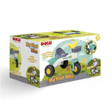 Dolu driewieler 70x47x70 cm groen geel wit grijs