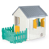 Dolu speelhuis 122.5x104x156 cm + geluid wit groen grijs geel