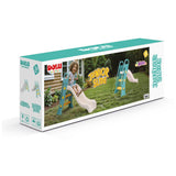 Dolu glijbaan 60.5x135x90 cm wit groen