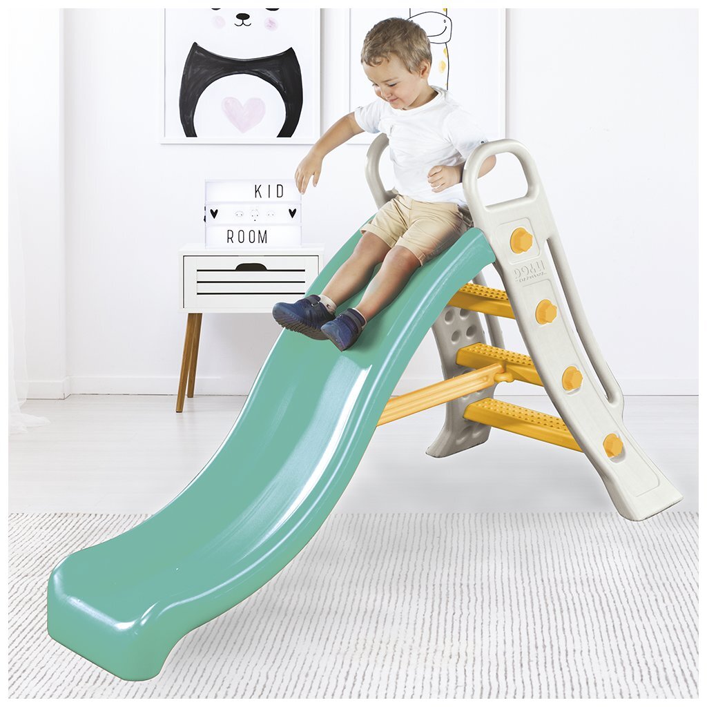 Dolu big waterglijbaan 145x166x78 cm wit groen
