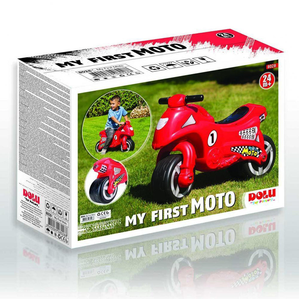 Dolu my first motor loopscooter rood