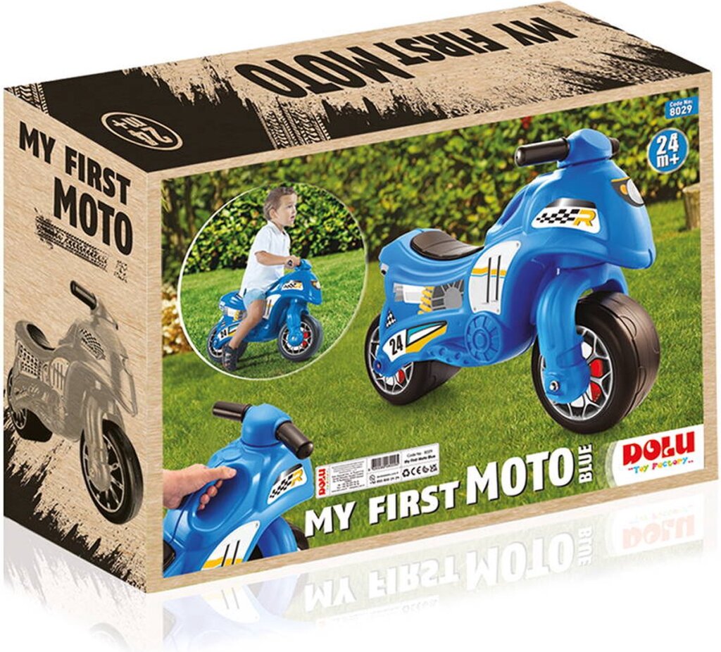 Dolu my first blauw loopmotor