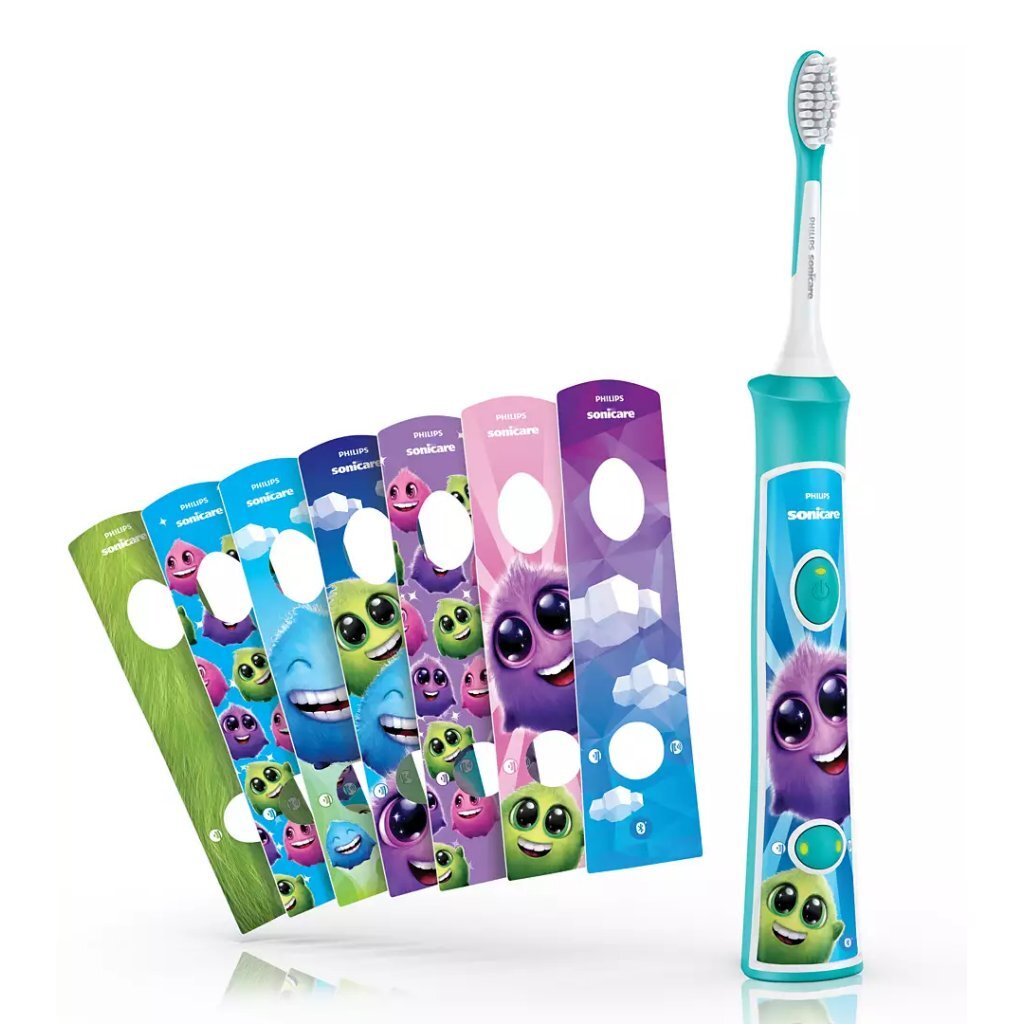 Philips hx6322 04 sonicare for kids elektrische tandenborstel groen wit