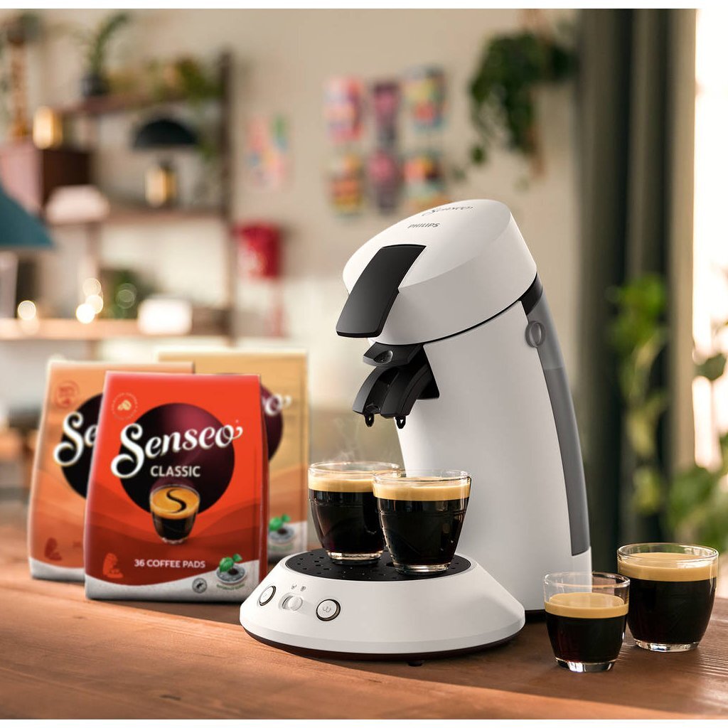 Philips senseo koffiezetapparaat csa210 10 original plus wit