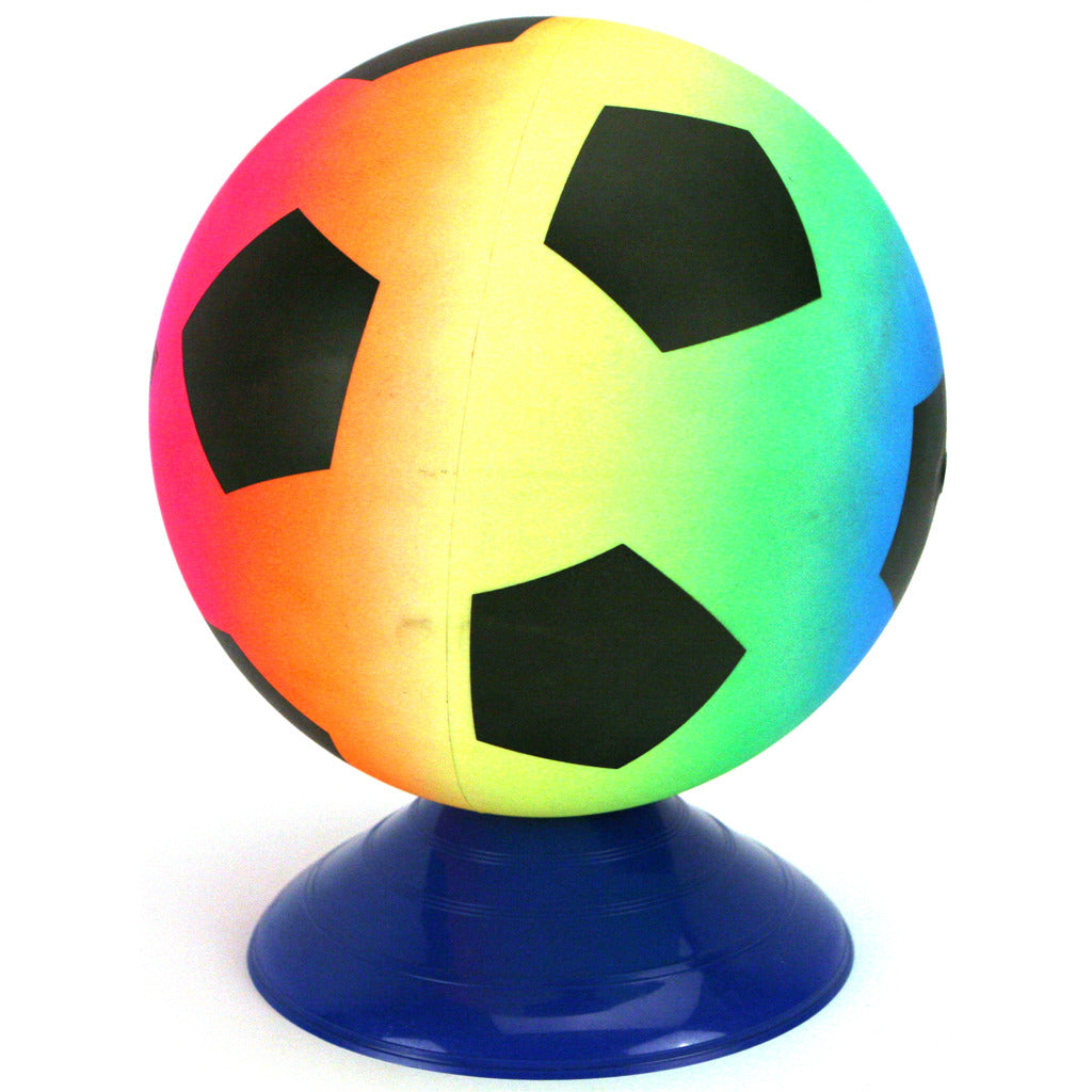 Alert regenboog voetbal maat 5 200 gr