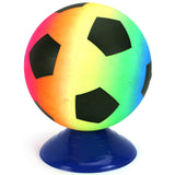 Alert regenboog voetbal maat 5 200 gr