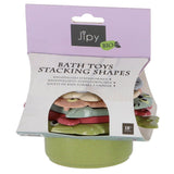 Jipy bioplastic stapelvormen badspeeltjes