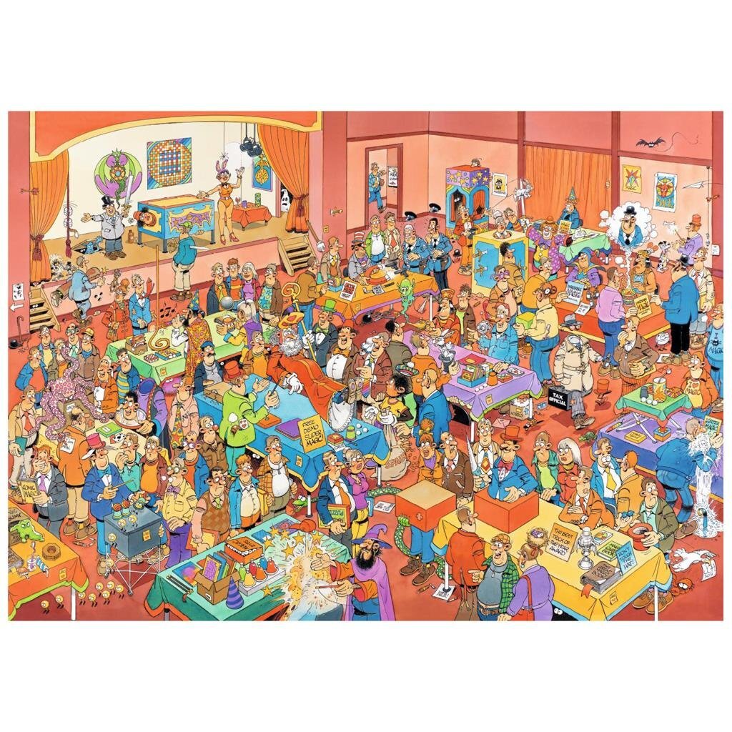 Jumbo puzzel jan van haasteren de goochelbeurs 1000 stukjes