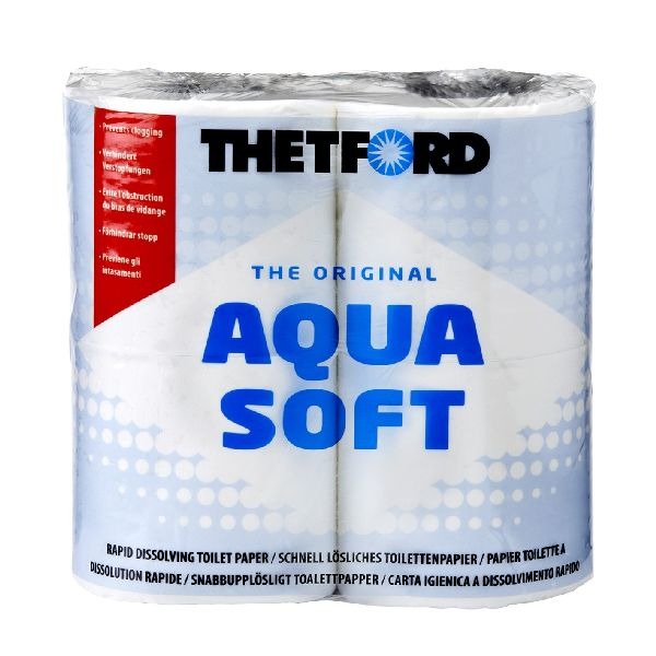 Thetford aqua soft kampeer toiletpapier 4 rol