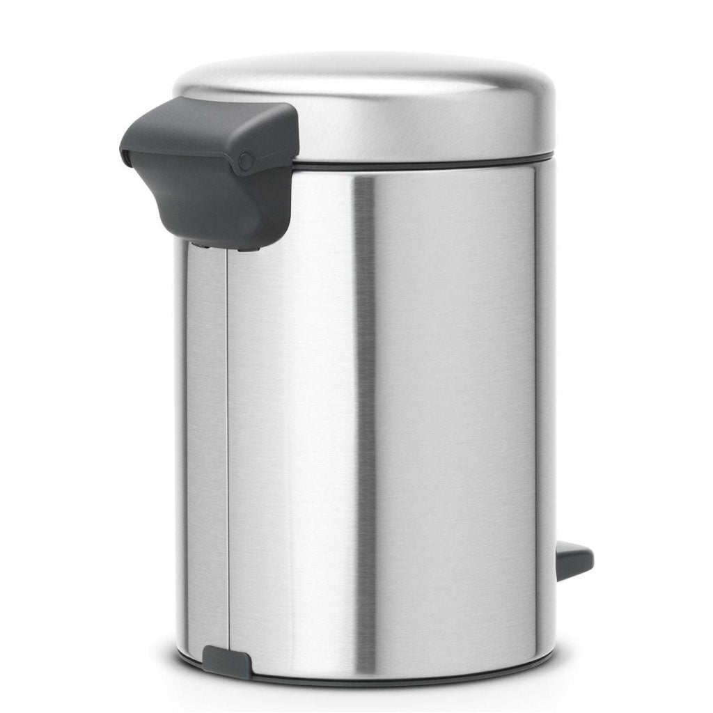 Brabantia pedaalemmer newicon 3l mat staal fingerprint proof