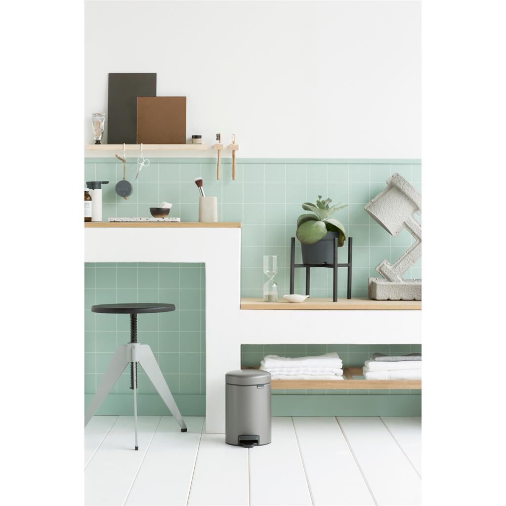 Brabantia pedaalemmer newicon 3l platinum