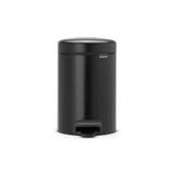 Brabantia newicon pedaalemmer 3l mat zwart