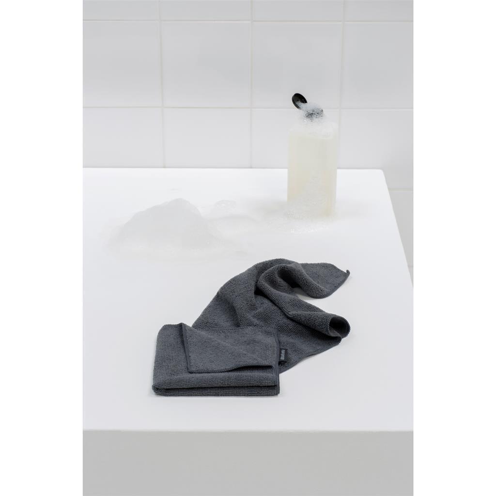Brabantia sinkside microvezeldoeken 30x30 cm 2 stuks grijs