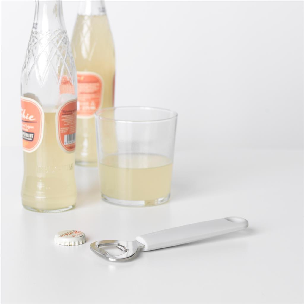 Brabantia tasty+ flesopener wit rvs