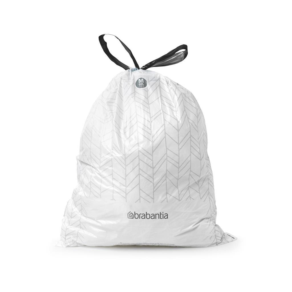 Brabantia afvalzakken perfectfit m 60l 10 stuks