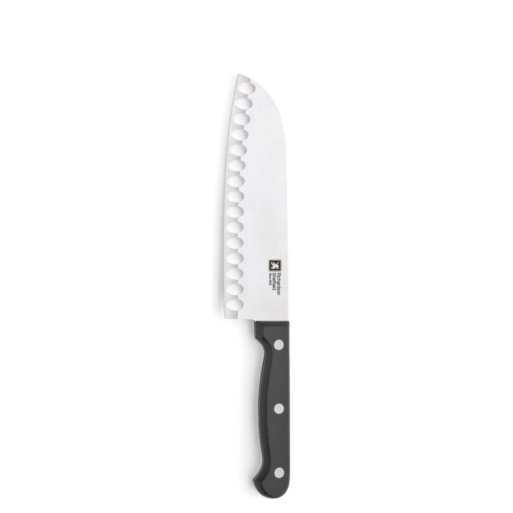 Richardson sheffield artisan santokumes 17.5 cm rvs zwart